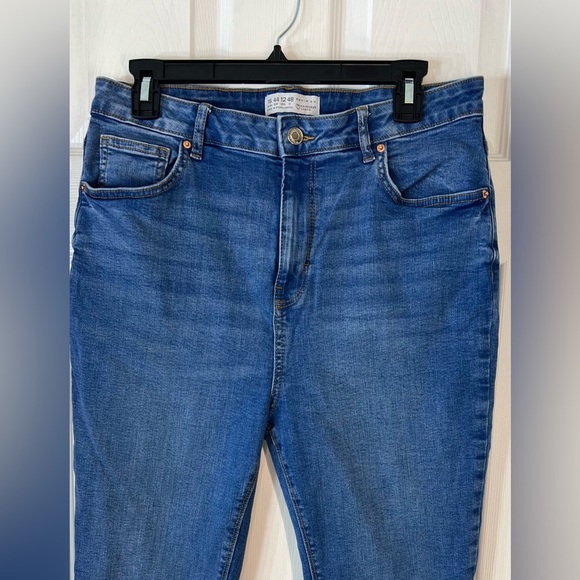 Denim Co. Primark Cares Blue Jeans Stretc Skinny Leg Women's Size 12 - Picture 2 of 8